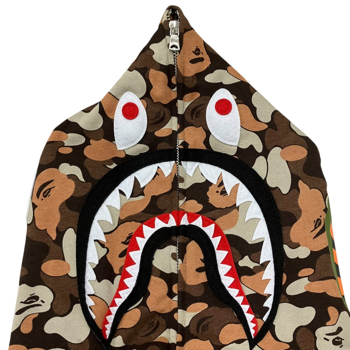 THINK 1ST ANNIV SHARK FULL ZIP HOODIE シャークカモジップパーカー