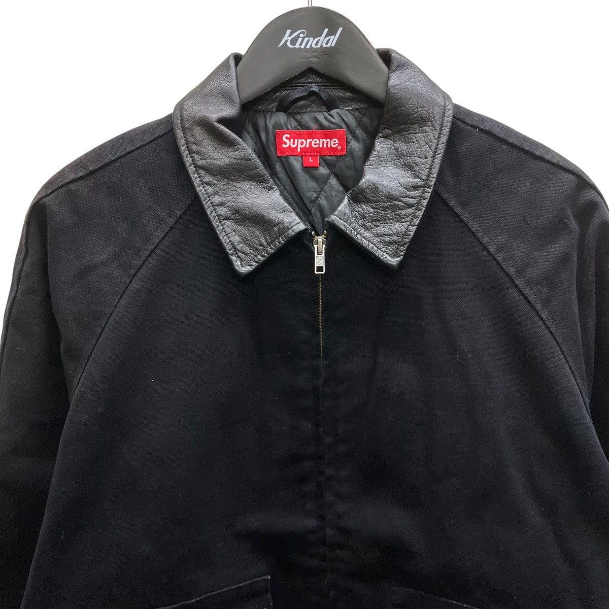 20AWLeather Collar Work Jacketワークジャケット
