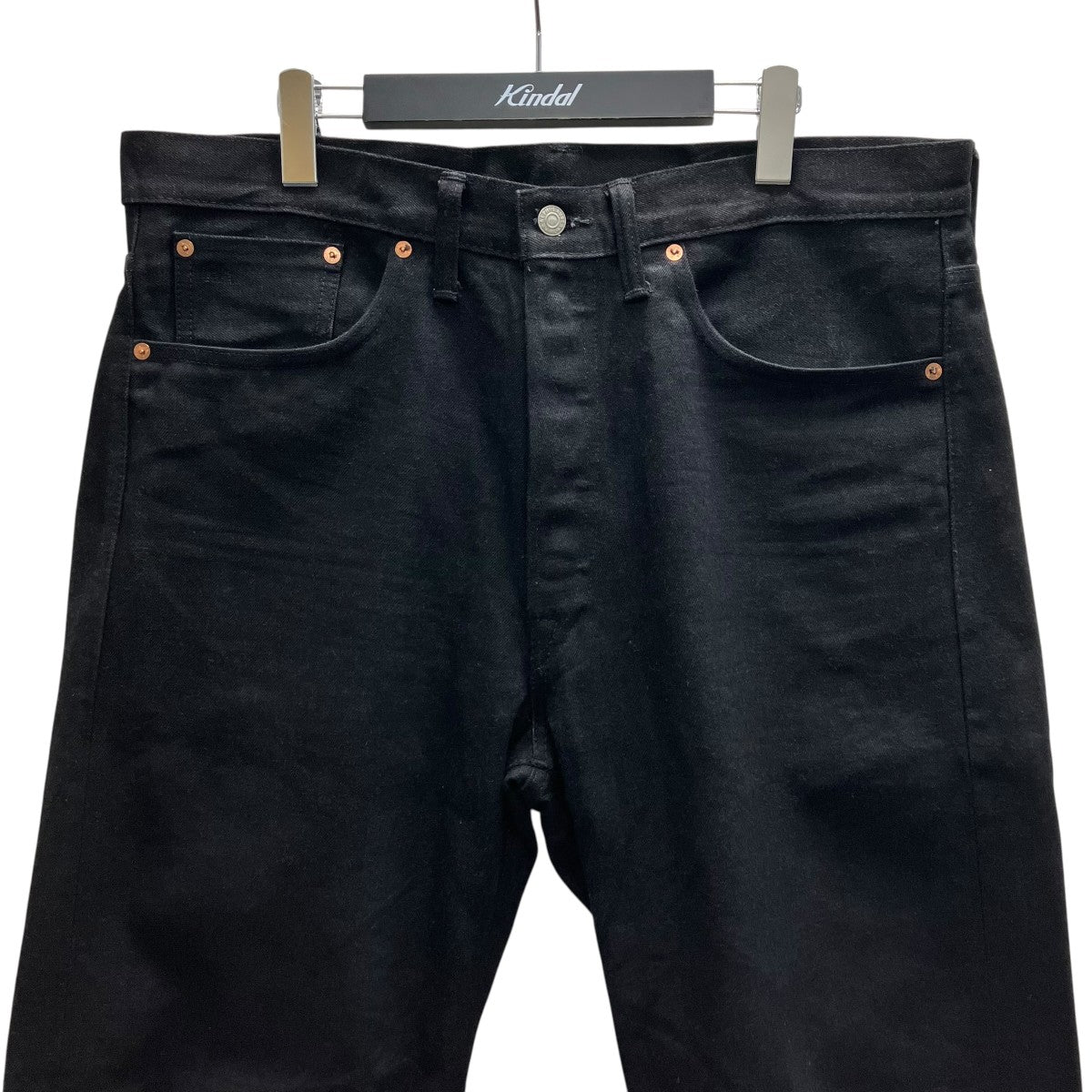 RRL Vintage 5Pocket Black On Black Jean ヴィンテージ 5ポケット ブラックオンブラック ジーンズ 古着・中古-3枚目のアイテム画像