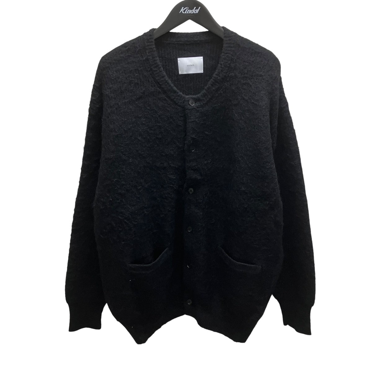 【KID MOHAIR KNIT CARDIGAN】 モヘア混カーディガン