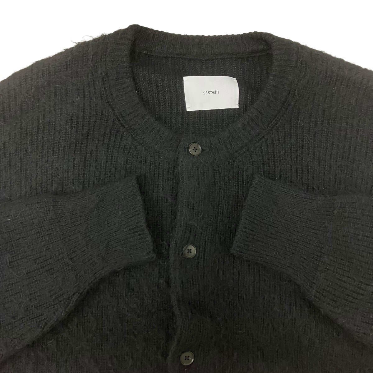 【KID MOHAIR KNIT CARDIGAN】 モヘア混カーディガン