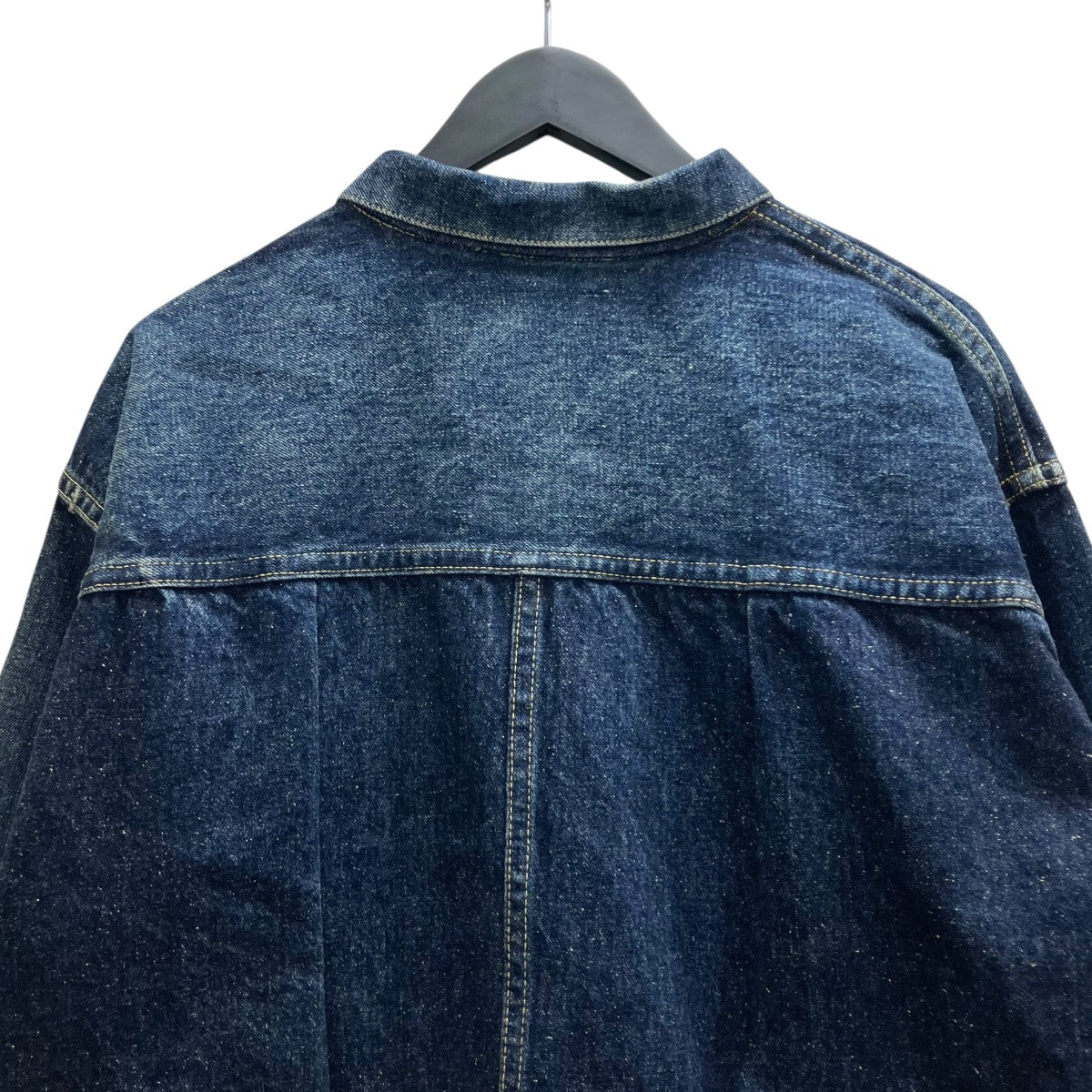 New Manual #029 WW ll LV T-BACK JACKET ONE-WASHEDデニムジャケット 古着・中古-4枚目のアイテム画像
