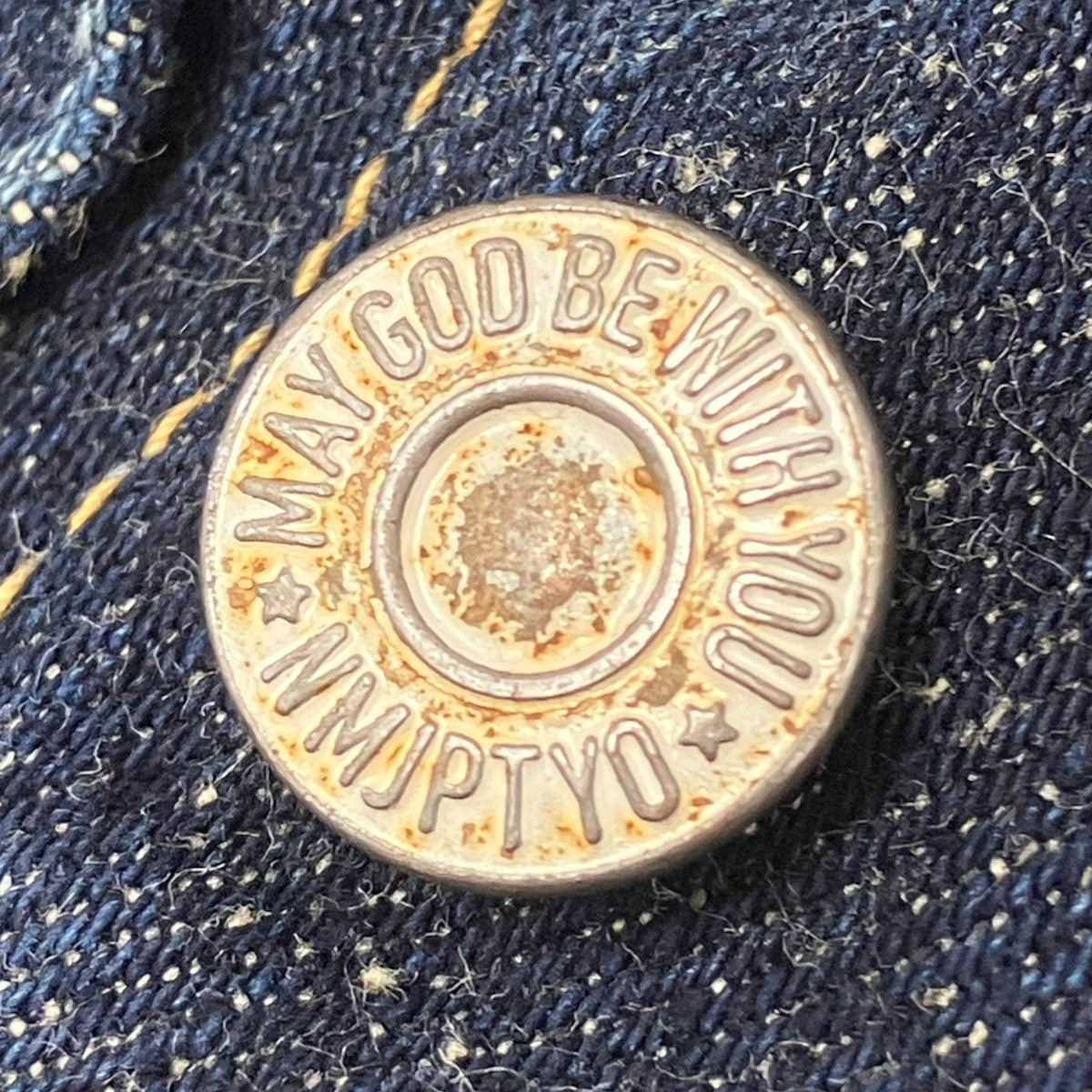 New Manual #029 WW ll LV T-BACK JACKET ONE-WASHEDデニムジャケット 古着・中古-9枚目のアイテム画像