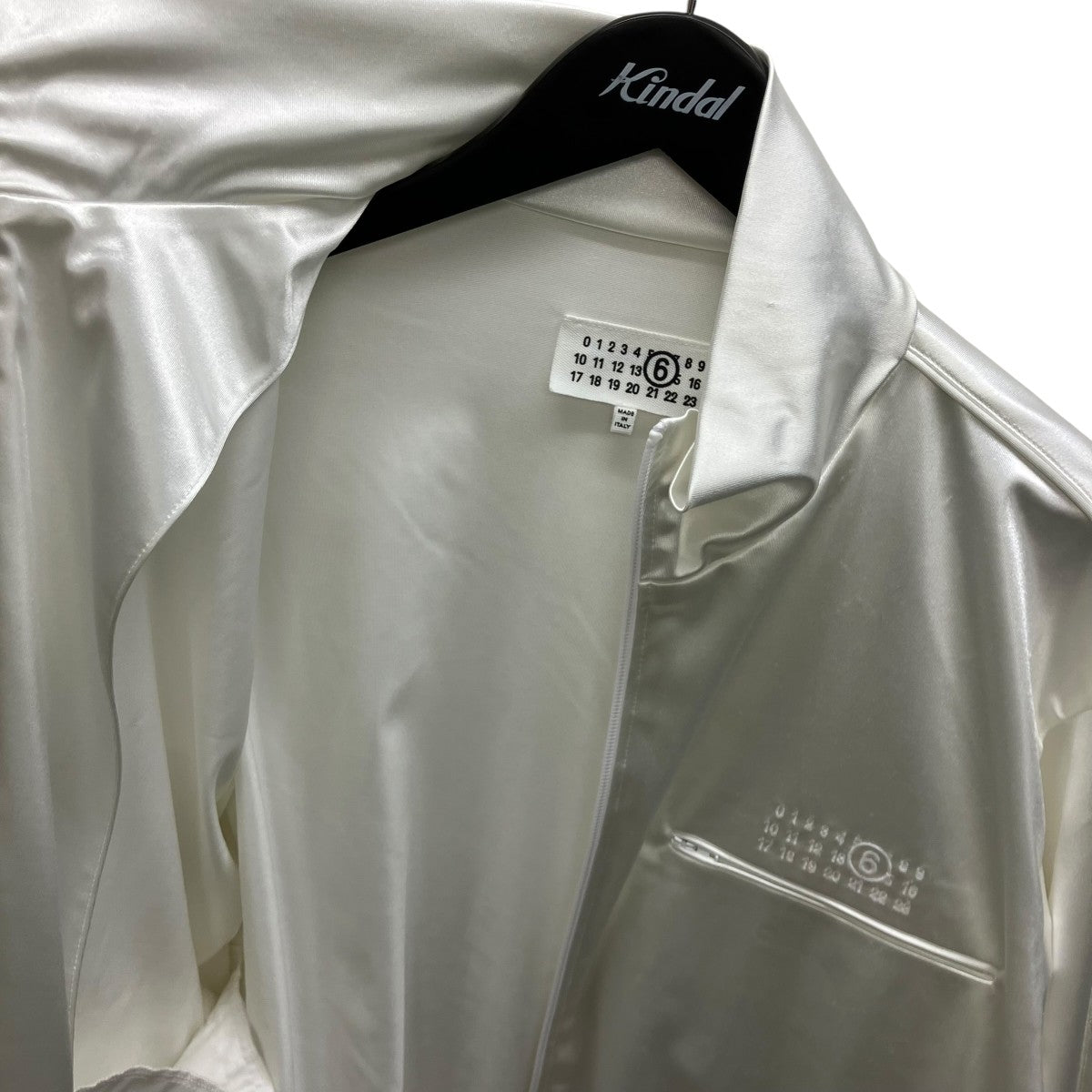 MM6 Maison Margiela Embroidered Track Jacket ジップブルゾン 古着・中古-4枚目のアイテム画像