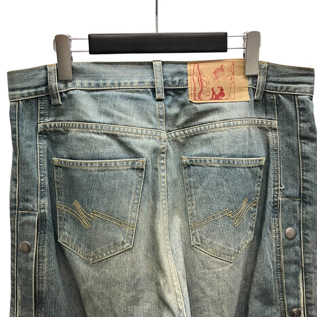 Martine rose SPORTS JEANMAWBワイドデニムパンツ 古着・中古-4枚目のアイテム画像