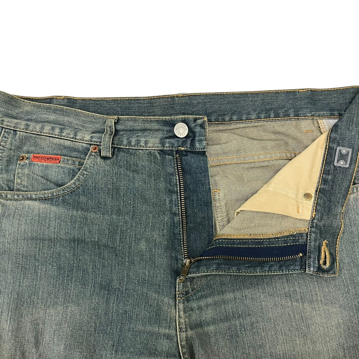 Martine rose SPORTS JEANMAWBワイドデニムパンツ 古着・中古-6枚目のアイテム画像