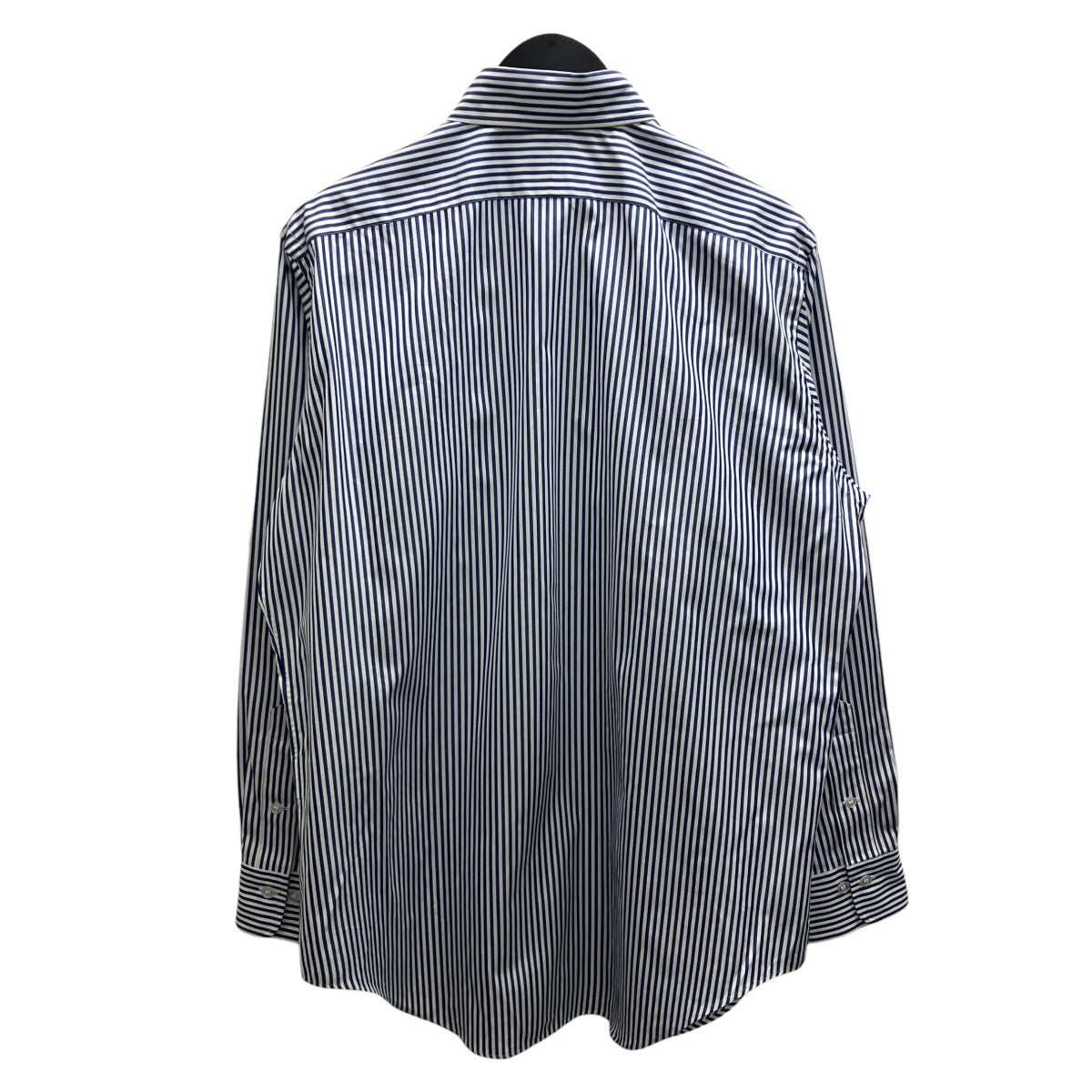 MADISON BLUE TRANE L S SHIRT STRIPE ストライプシャツ 古着・中古-3枚目のアイテム画像