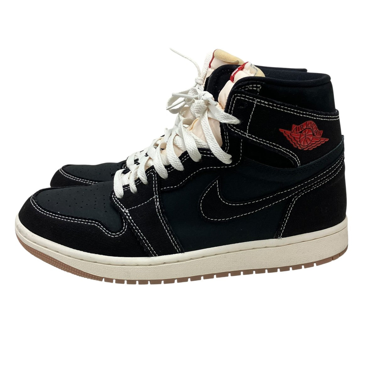 NIKE AIR JORDAN 1 RETRO HIGH OG FC BLACK ハイカットスニーカー 古着・中古-2枚目のアイテム画像