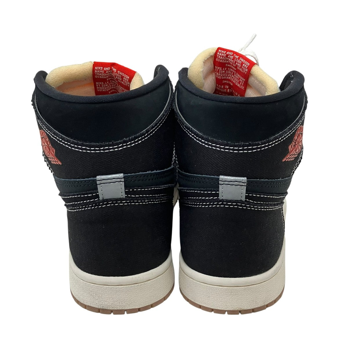 NIKE AIR JORDAN 1 RETRO HIGH OG FC BLACK ハイカットスニーカー 古着・中古-4枚目のアイテム画像