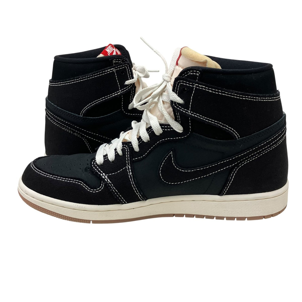 NIKE AIR JORDAN 1 RETRO HIGH OG FC BLACK ハイカットスニーカー 古着・中古-5枚目のアイテム画像