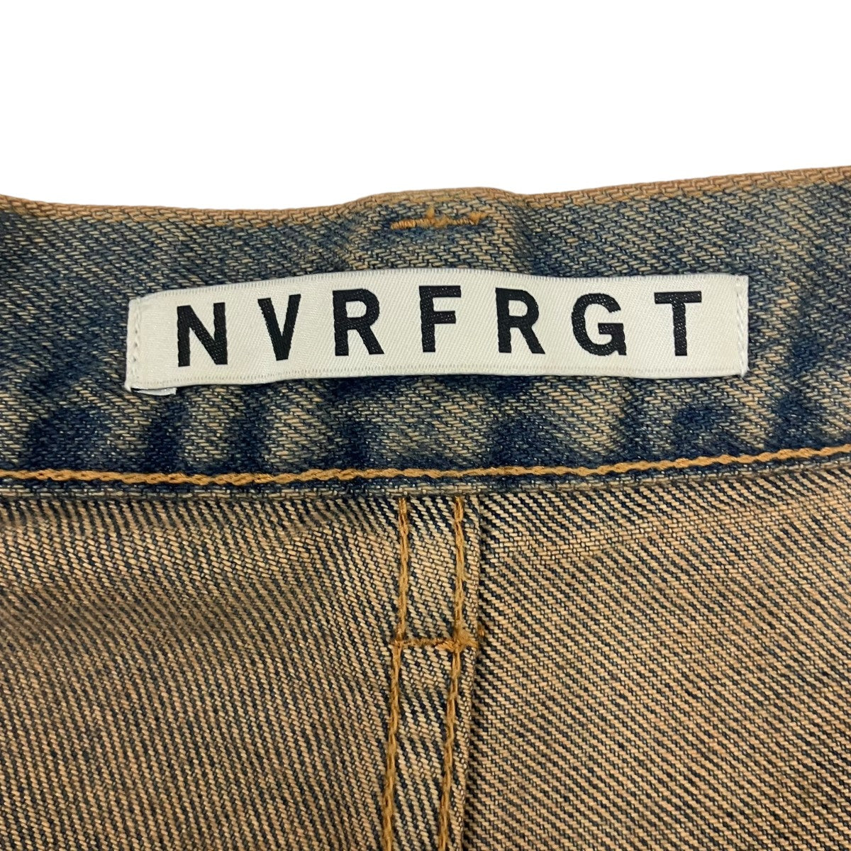 NVRFRGT 25AW 3D TWISTED WIDE LEG JEANS MUD FADED INDIGO 3D ツイステッド ワイド レッグ ジーンズデニムパンツ 古着・中古-6枚目のアイテム画像