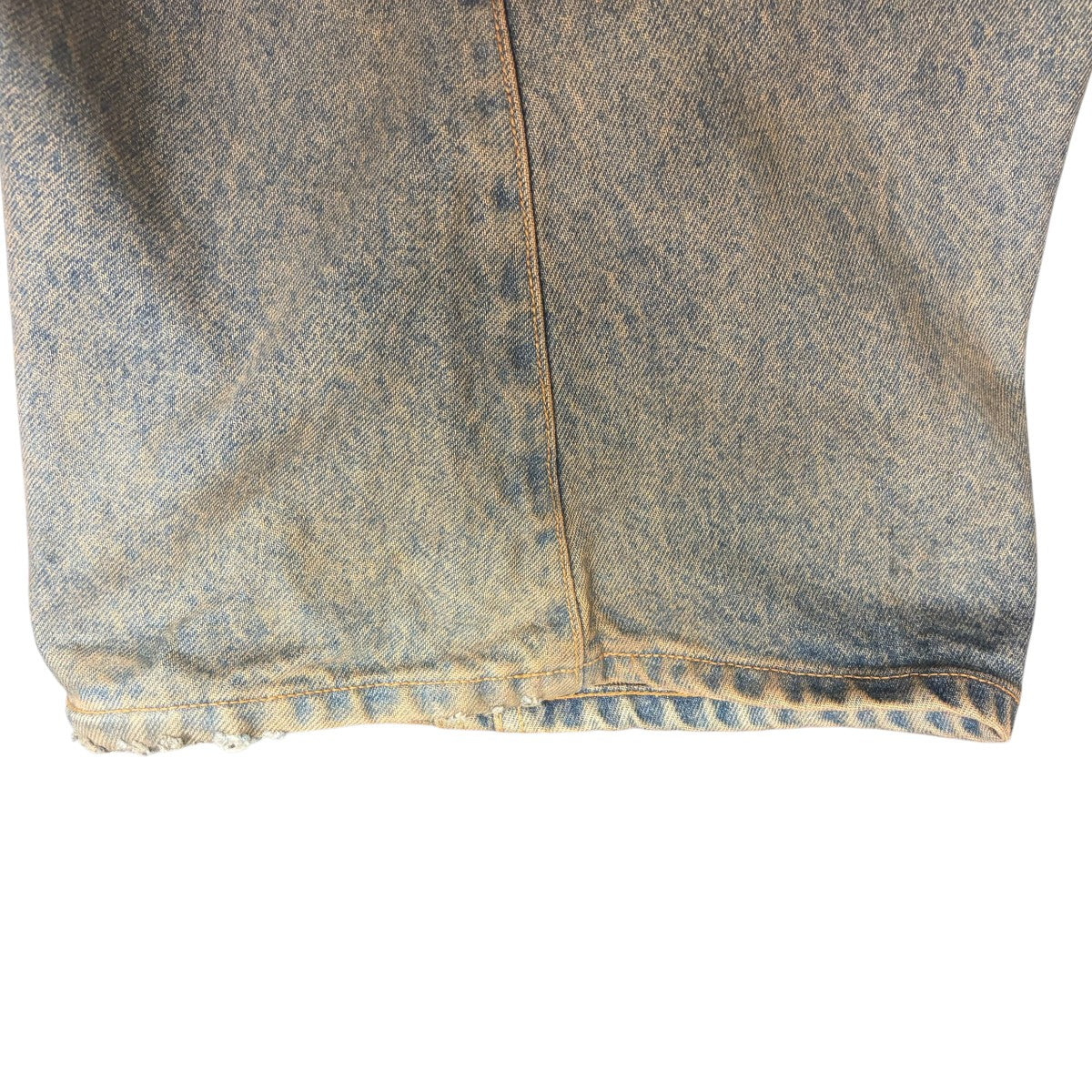 NVRFRGT 25AW 3D TWISTED WIDE LEG JEANS MUD FADED INDIGO 3D ツイステッド ワイド レッグ ジーンズデニムパンツ 古着・中古-8枚目のアイテム画像