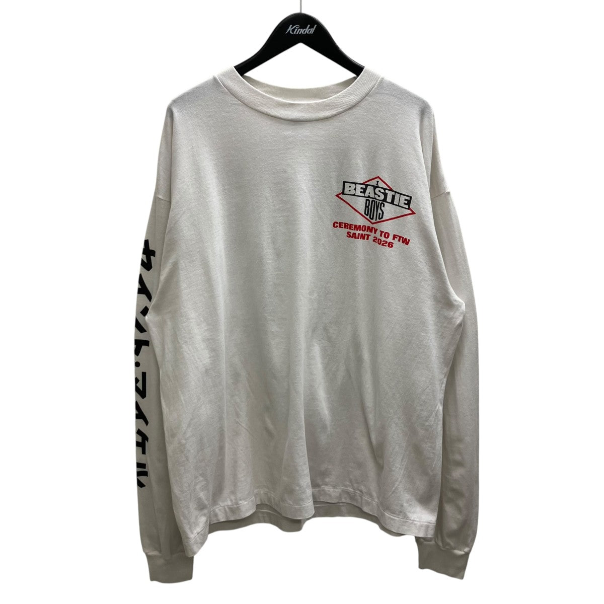 SAINT MICHAEL BTB LS T-SHIRT BEASTIEBOYS ロングスリーブカットソー 古着・中古-1枚目のアイテム画像