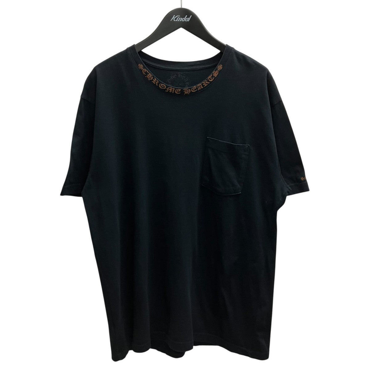 CHROME HEARTS オールドイングリッシュネックロゴTシャツ 古着・中古-1枚目のアイテム画像
