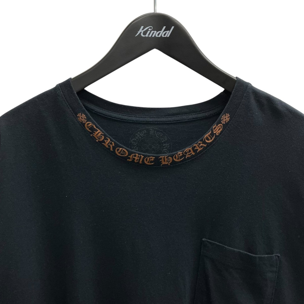 CHROME HEARTS オールドイングリッシュネックロゴTシャツ 古着・中古-2枚目のアイテム画像