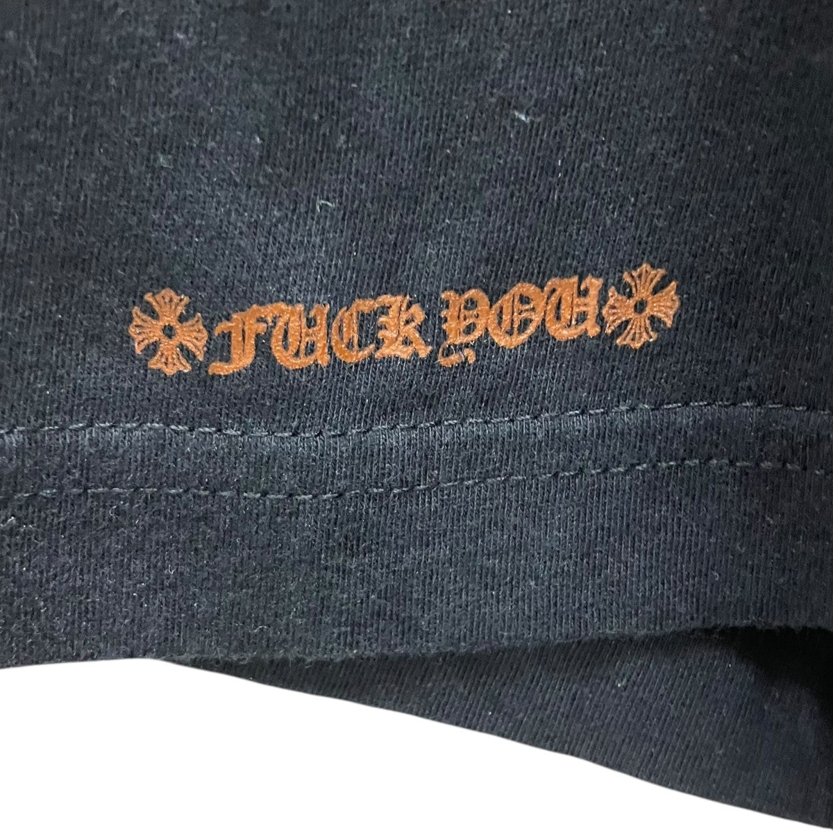 CHROME HEARTS オールドイングリッシュネックロゴTシャツ 古着・中古-5枚目のアイテム画像