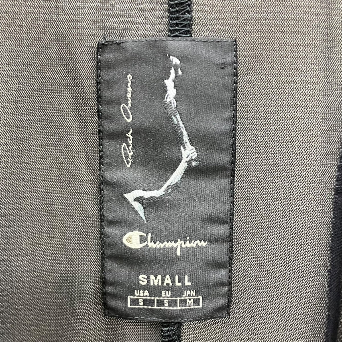 RICK OWENS×Champion メッシュVネックカットソー 古着・中古-4枚目のアイテム画像