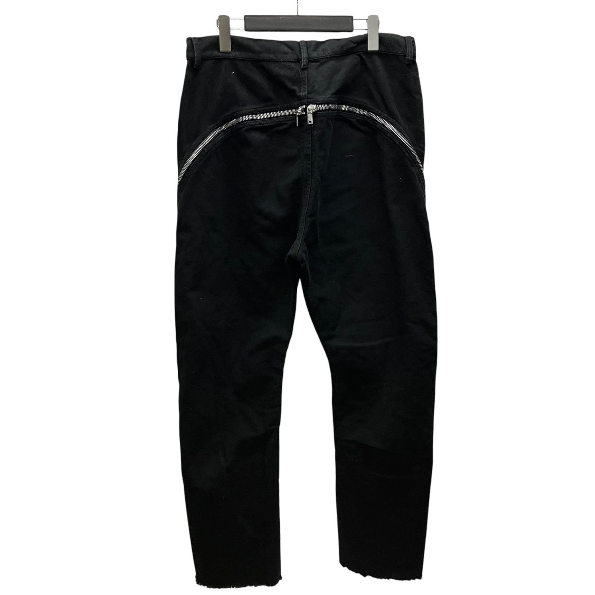 RICK OWENS TB BOLAN BANANA BLACKボランバナナ ジップパンツ 古着・中古-3枚目のアイテム画像
