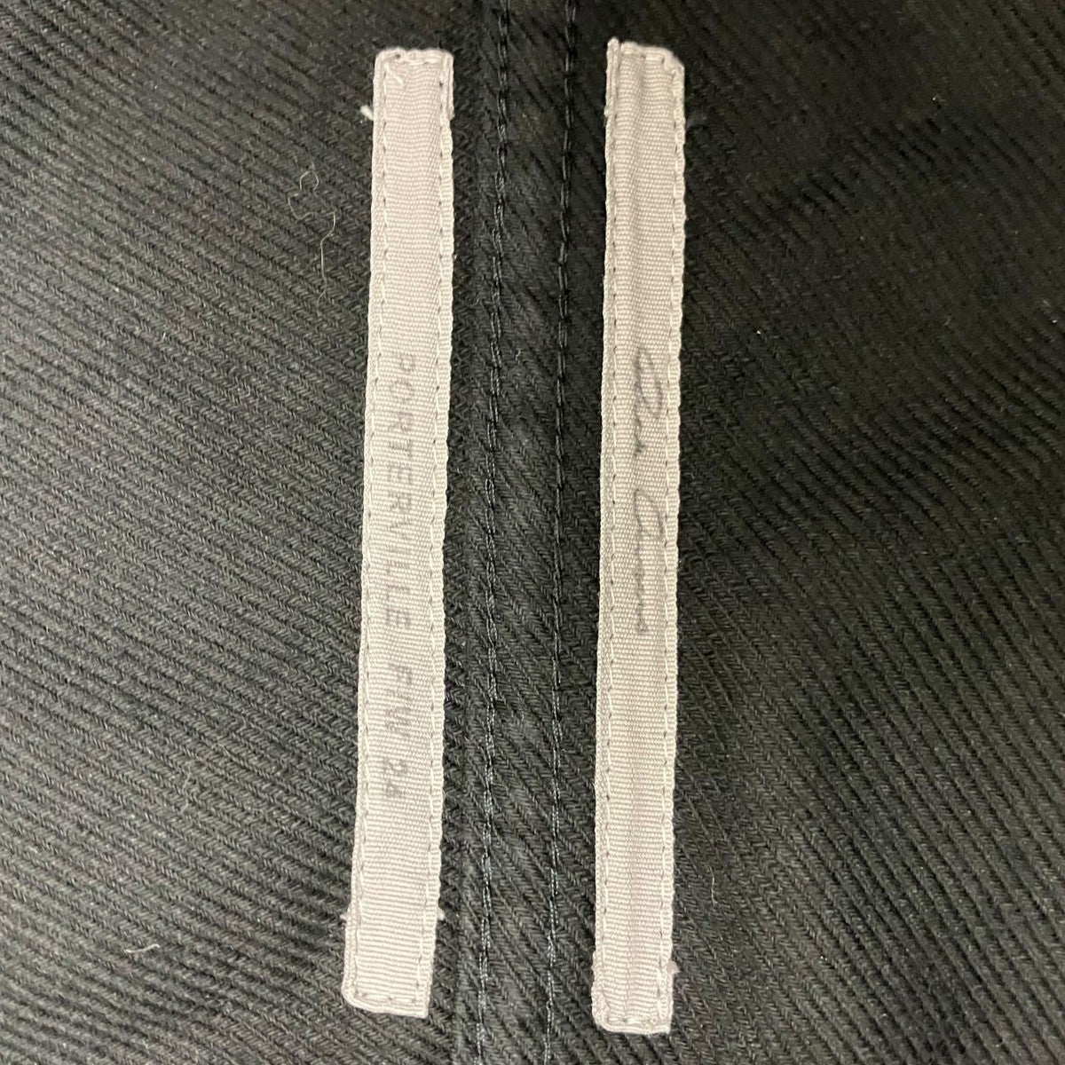 RICK OWENS TB BOLAN BANANA BLACKボランバナナ ジップパンツ 古着・中古-6枚目のアイテム画像