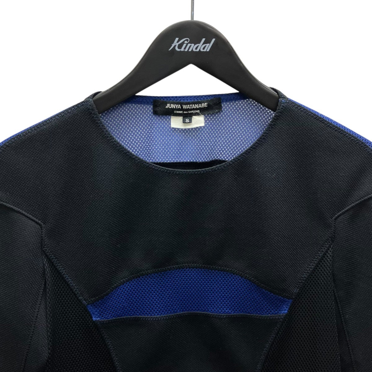 JUNYA WATANABE CDG 切替パターンロングカットソー 古着・中古-2枚目のアイテム画像