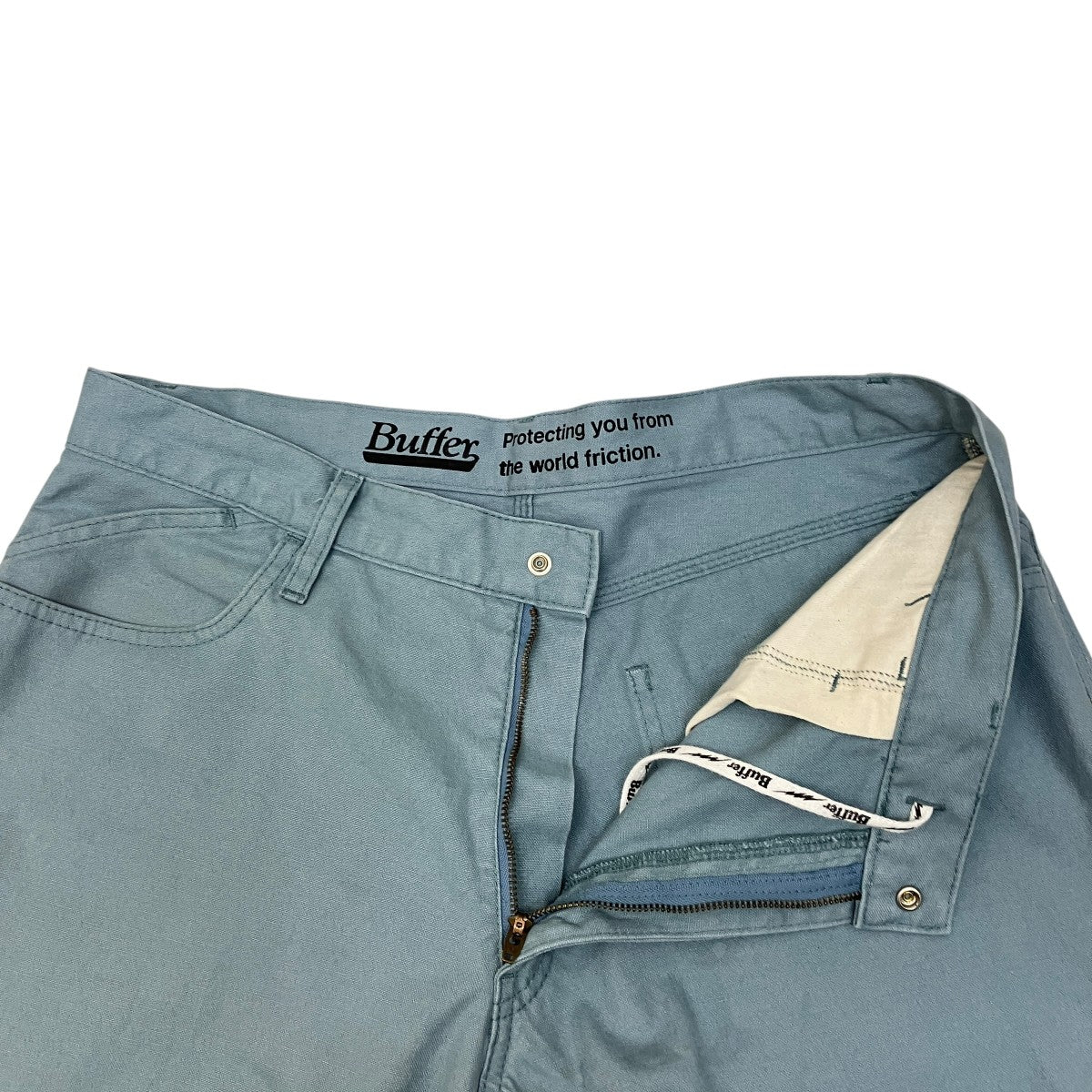 ストア限定 Buffer ショートパンツ サイズ32 ブルー Buffer(バファ) ショートパンツBX31PT001 BX31PT001 スカイブルー