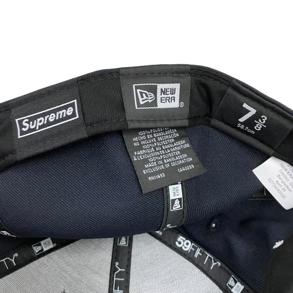 Supreme×New Era×SALEM 26SSキャップ 古着・中古-6枚目のアイテム画像
