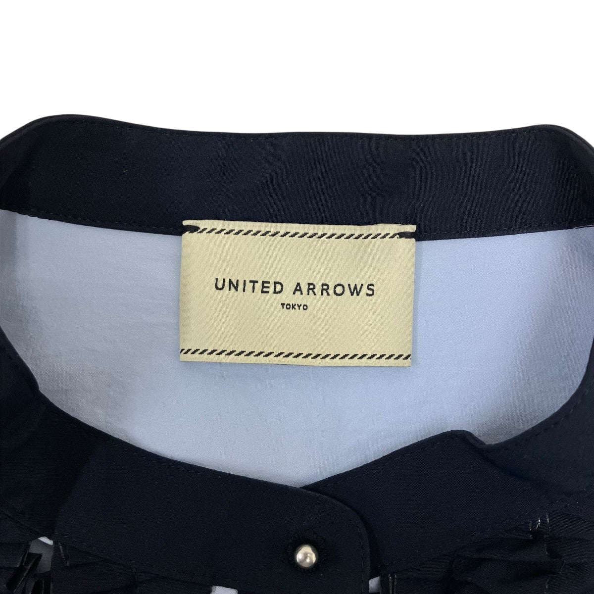 UVカット 接触冷感 吸水速乾 ウォッシャブル ― タックプリーツフリルシャツブラウス