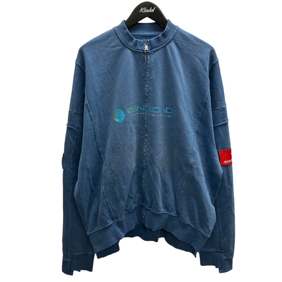Martine rose ジップスウェット 古着・中古-1枚目のアイテム画像