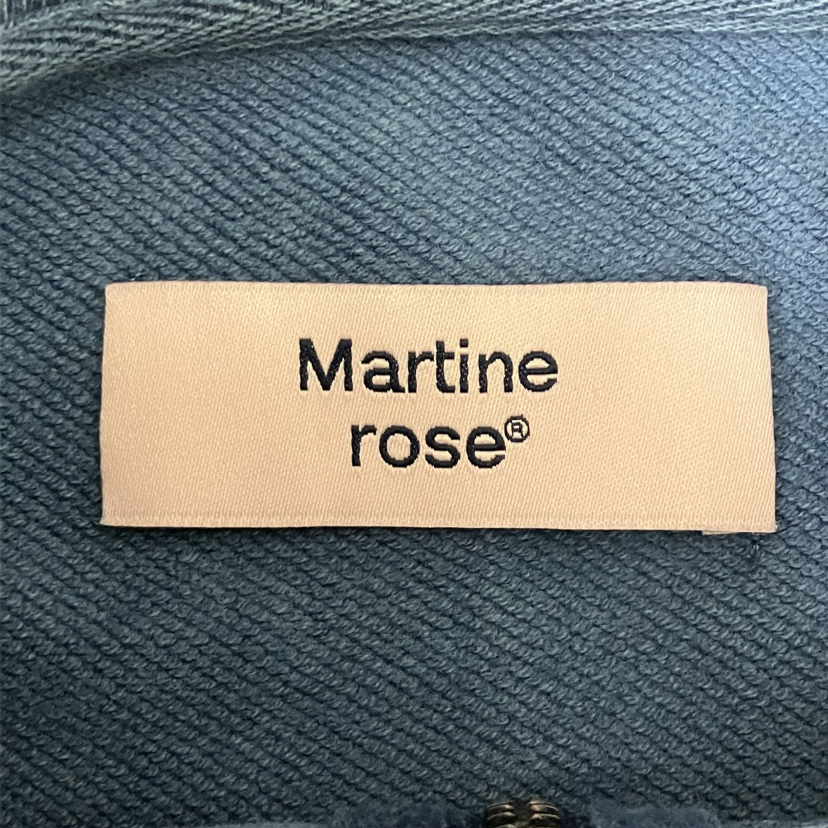 Martine rose ジップスウェット 古着・中古-5枚目のアイテム画像