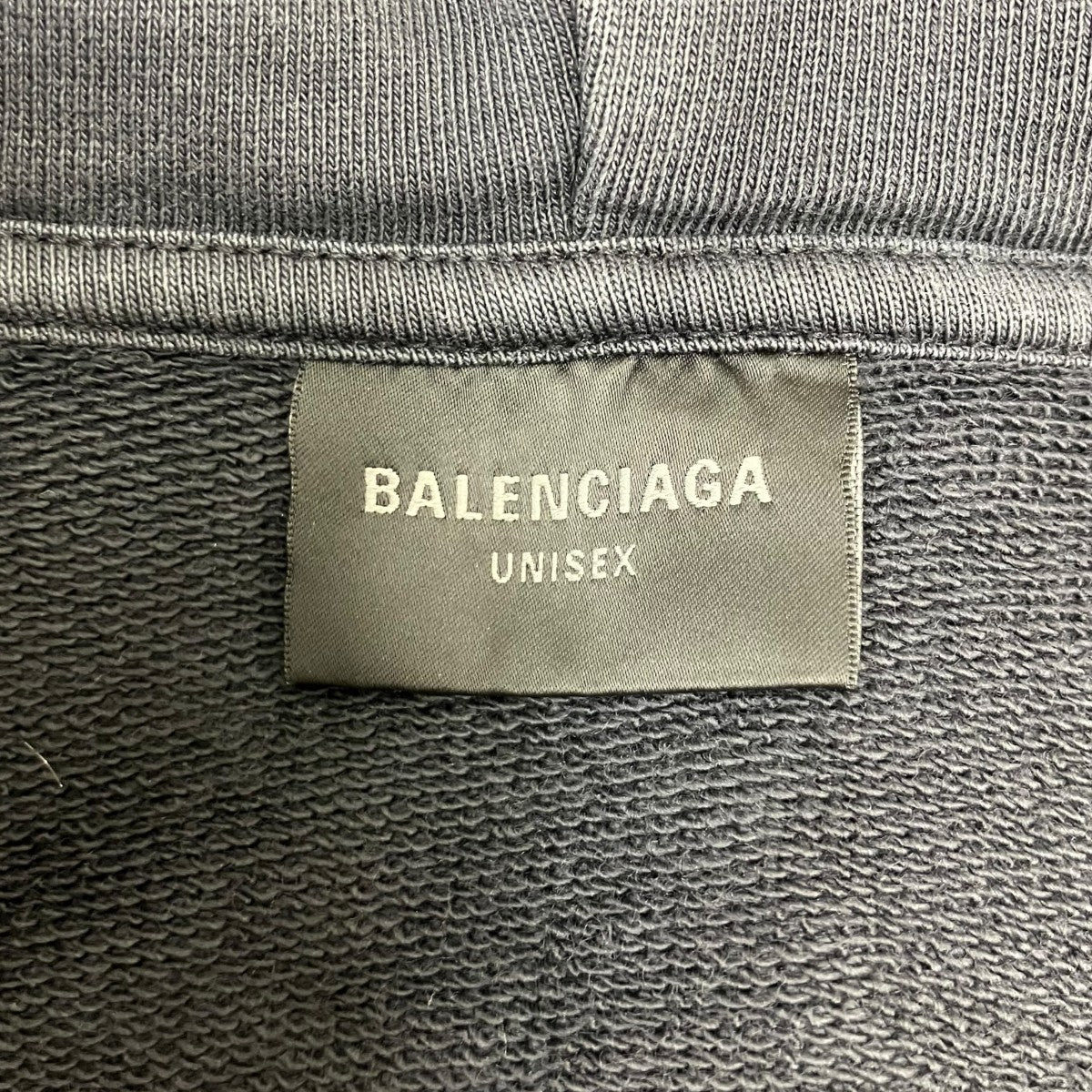 BALENCIAGA OFFSHORE ZIP UP HOODIEダブルジップフーディ 古着・中古-7枚目のアイテム画像