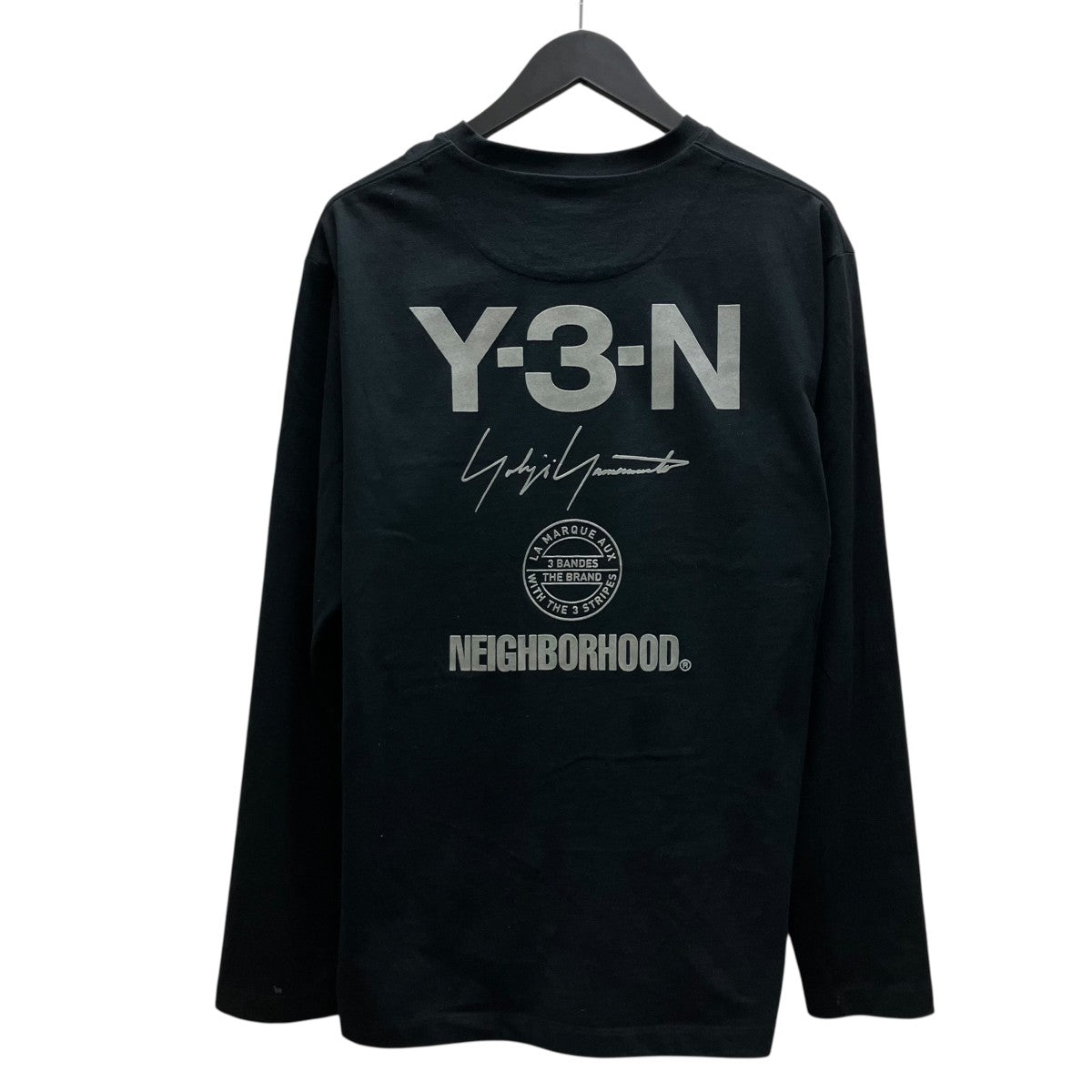 Y-3×NEIGHBORHOOD 長袖Tシャツ JW7001 ブラック サイズ S｜【公式
