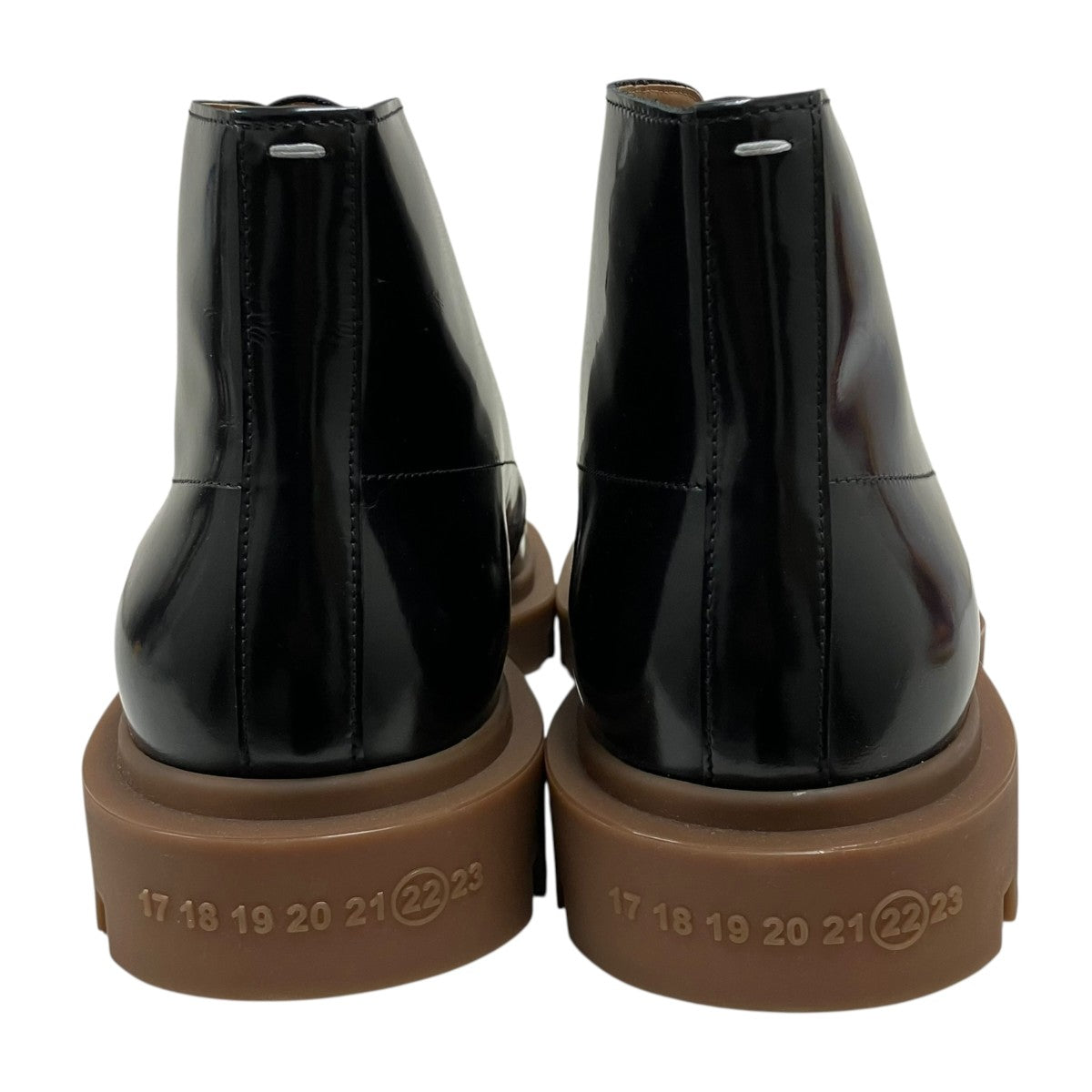 Maison Margiela カーフスキンダービーブーツ 古着・中古-4枚目のアイテム画像