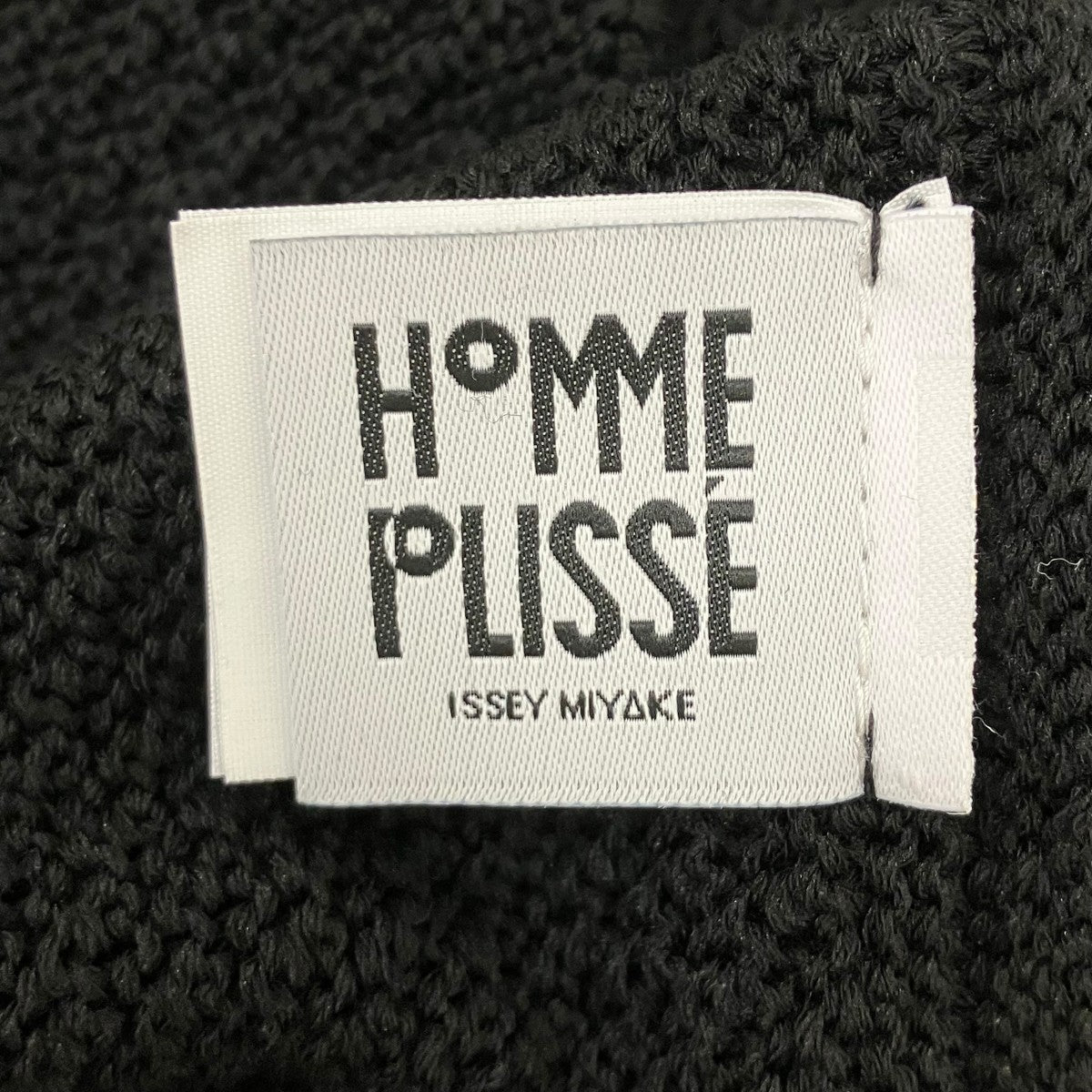 HOMME PLISSE ISSEY MIYAKE RUSTIC KNIT 古着・中古-5枚目のアイテム画像