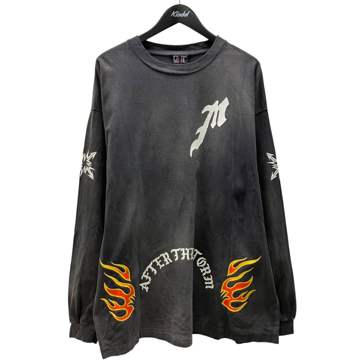 ヴィンテージ加工ロングTシャツ
