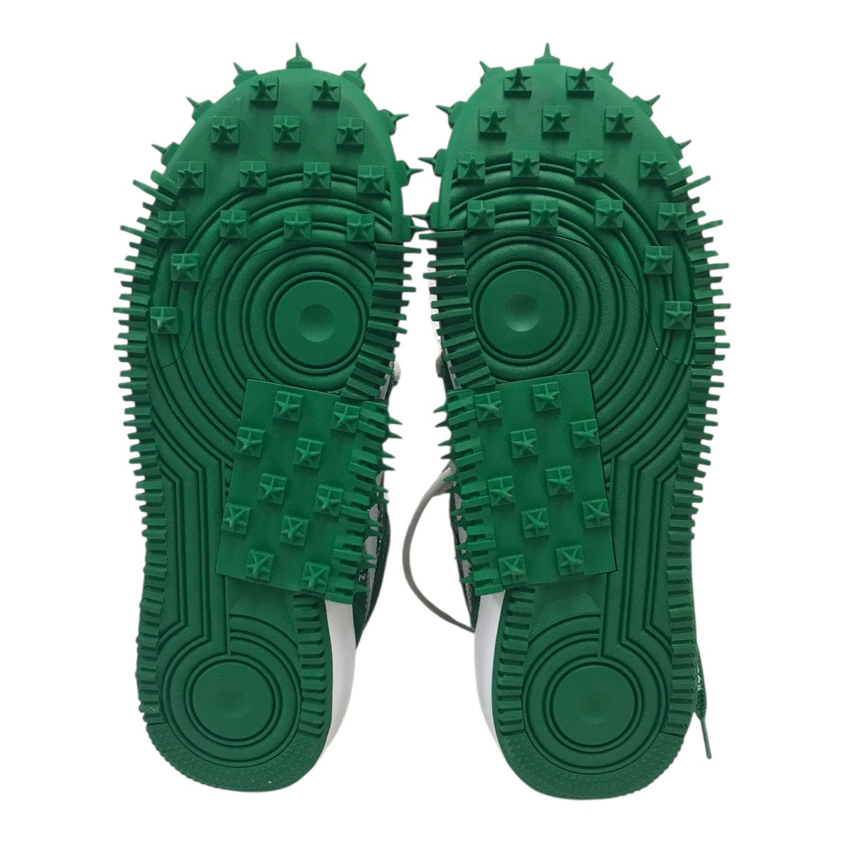 NIKE×OFFWHITE Air Force 1 Mid SP LTHR Pine Green ハイカットスニーカー 古着・中古-5枚目のアイテム画像