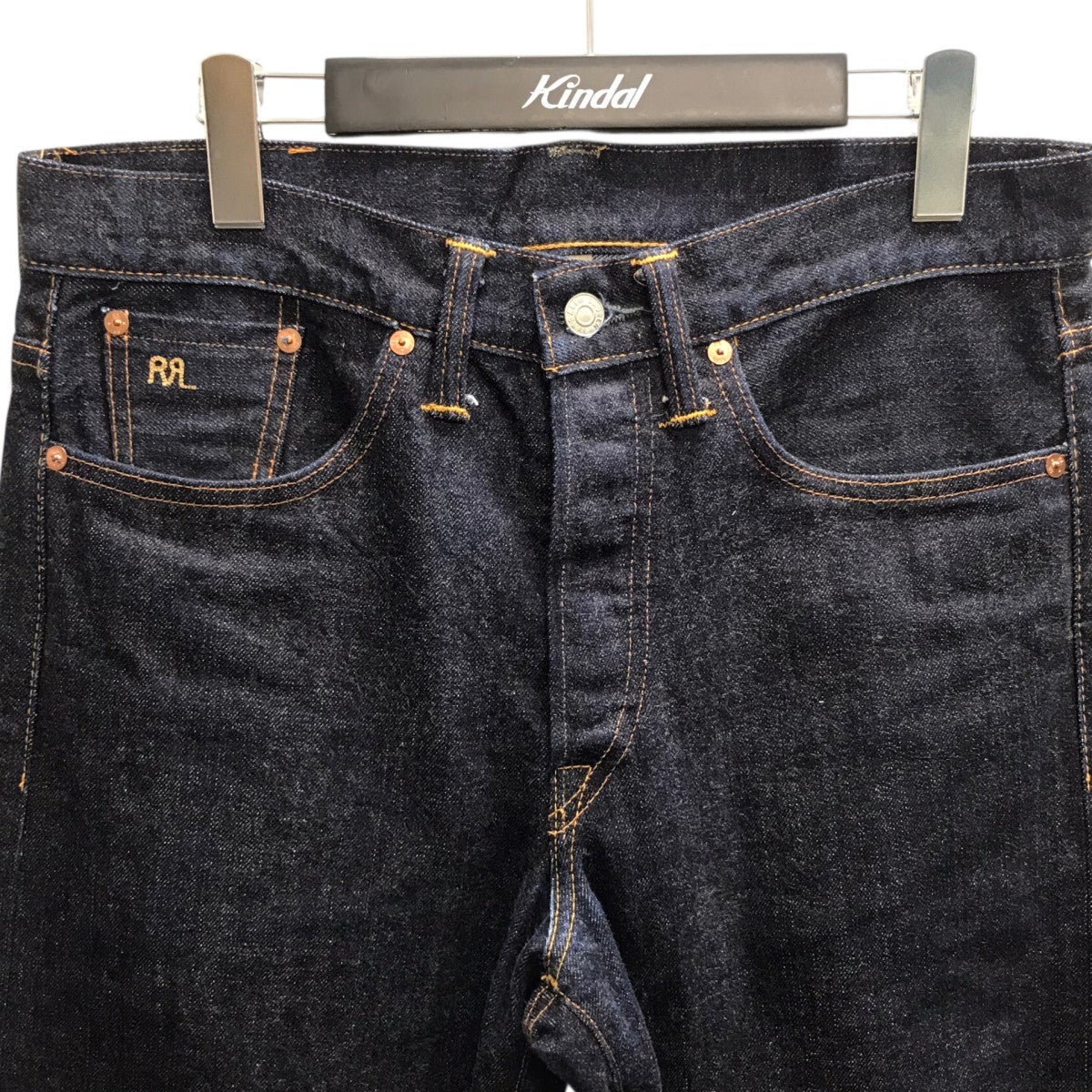 RRL SLIM BOOTCUT JAPAN WOVEN SELVEDGE DENIM デニムパンツ 古着・中古-2枚目のアイテム画像