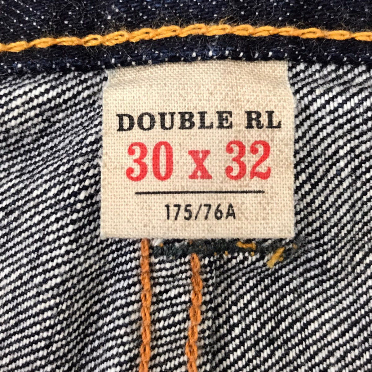 RRL SLIM BOOTCUT JAPAN WOVEN SELVEDGE DENIM デニムパンツ 古着・中古-7枚目のアイテム画像