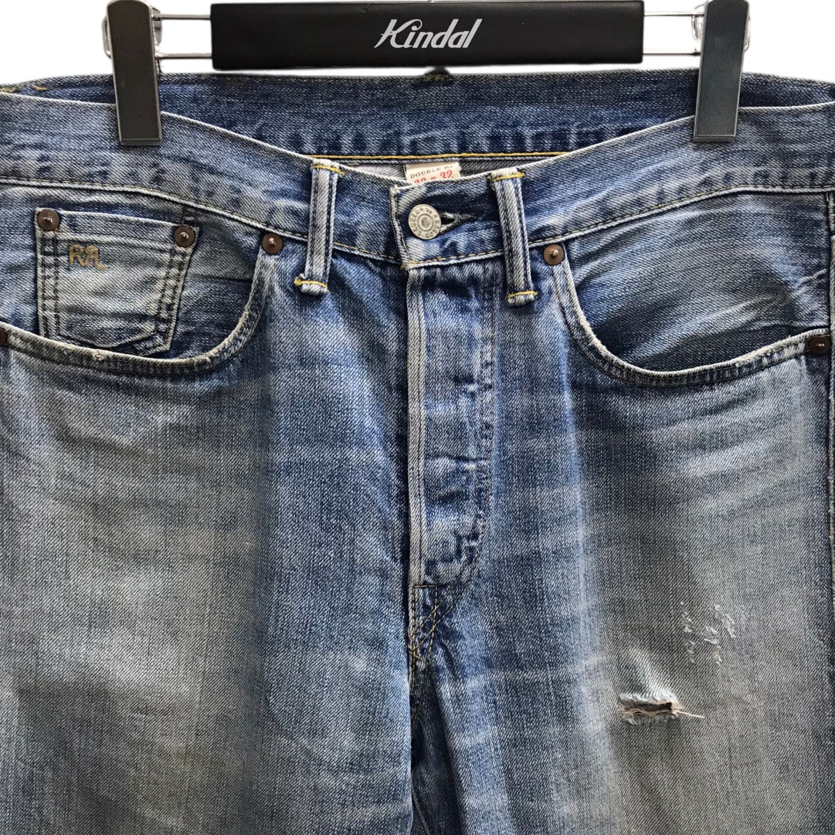USA製LANGDON WASH VINTAGE 5 POCKET ウォッシュ加工ヴィンテージ5ポケット デニムパンツ