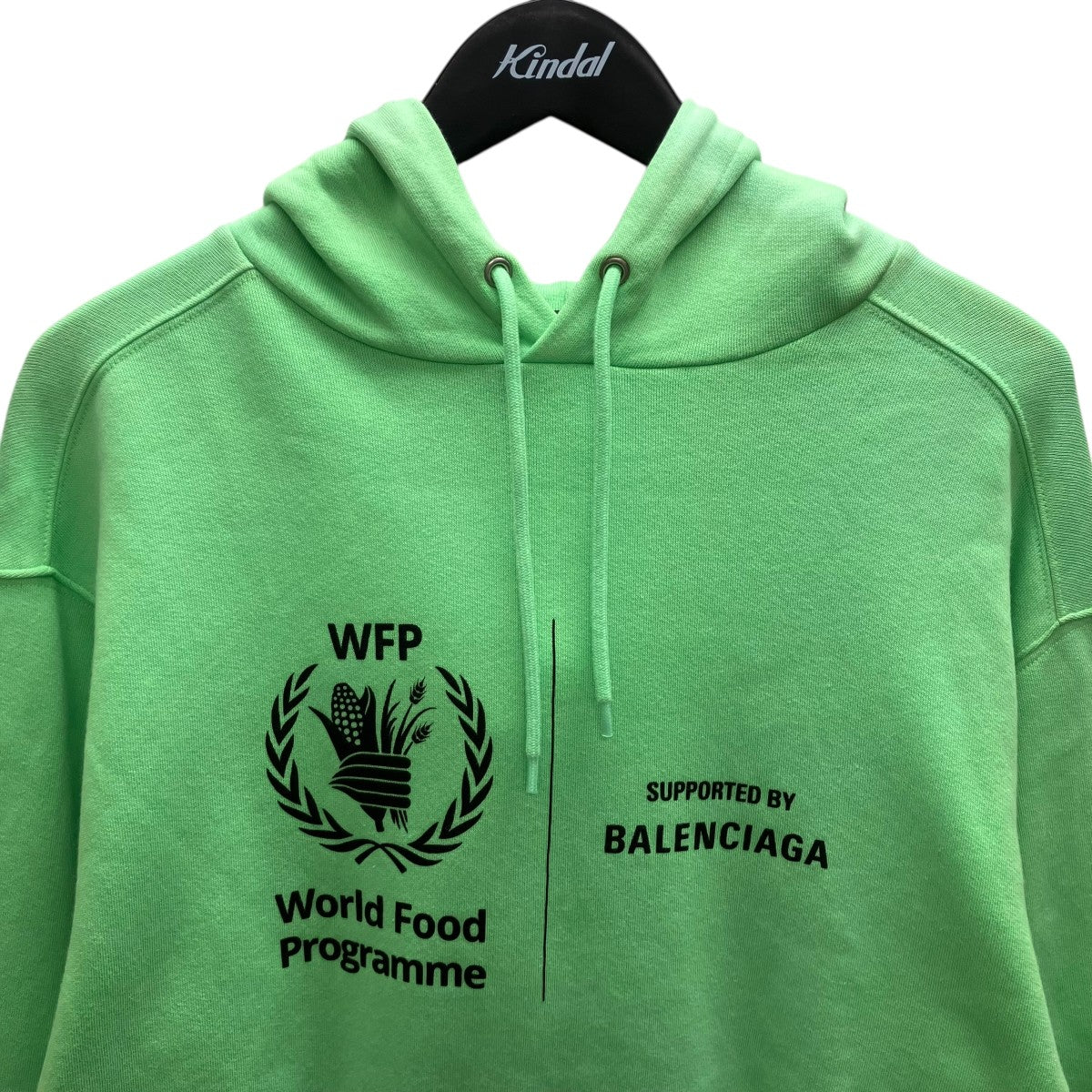 BALENCIAGA WFPプルオーバーパーカー 古着・中古-2枚目のアイテム画像