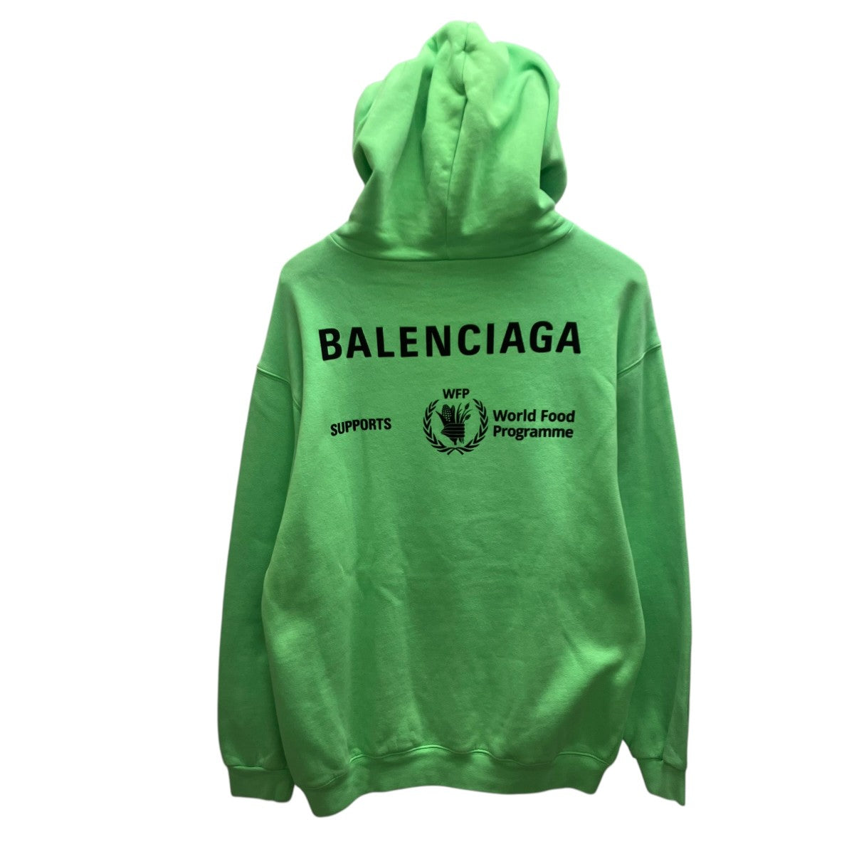 BALENCIAGA WFPプルオーバーパーカー 古着・中古-3枚目のアイテム画像