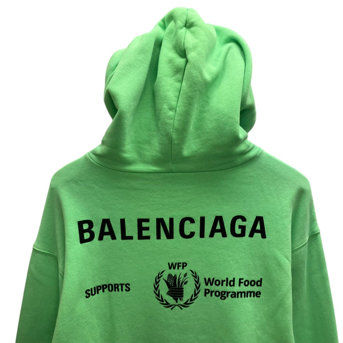 BALENCIAGA WFPプルオーバーパーカー 古着・中古-4枚目のアイテム画像