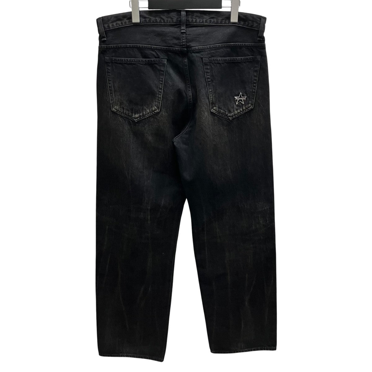 Supreme 25SSDistressed Loose Fit Selvedge Jeanデニムパンツ 古着・中古-3枚目のアイテム画像