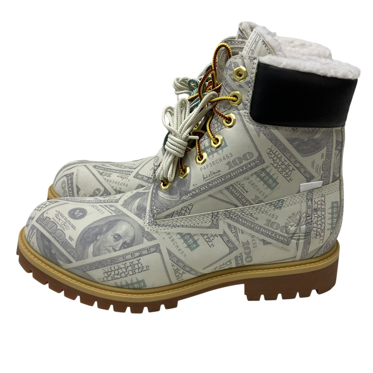 MM6 Maison Margiela×Supreme×Timberland Money 6 Inch Premium Waterproof Bootブーツ 古着・中古-2枚目のアイテム画像