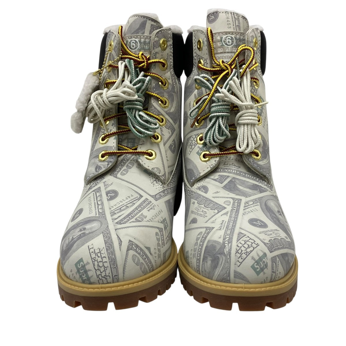 MM6 Maison Margiela×Supreme×Timberland Money 6 Inch Premium Waterproof Bootブーツ 古着・中古-3枚目のアイテム画像