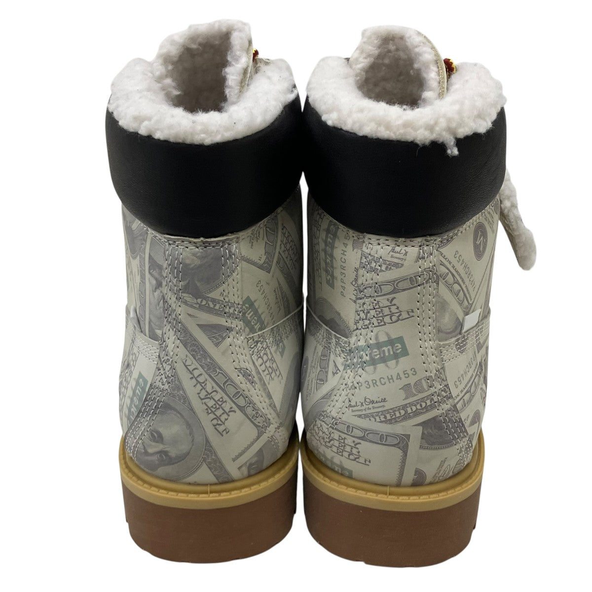 MM6 Maison Margiela×Supreme×Timberland Money 6 Inch Premium Waterproof Bootブーツ 古着・中古-4枚目のアイテム画像