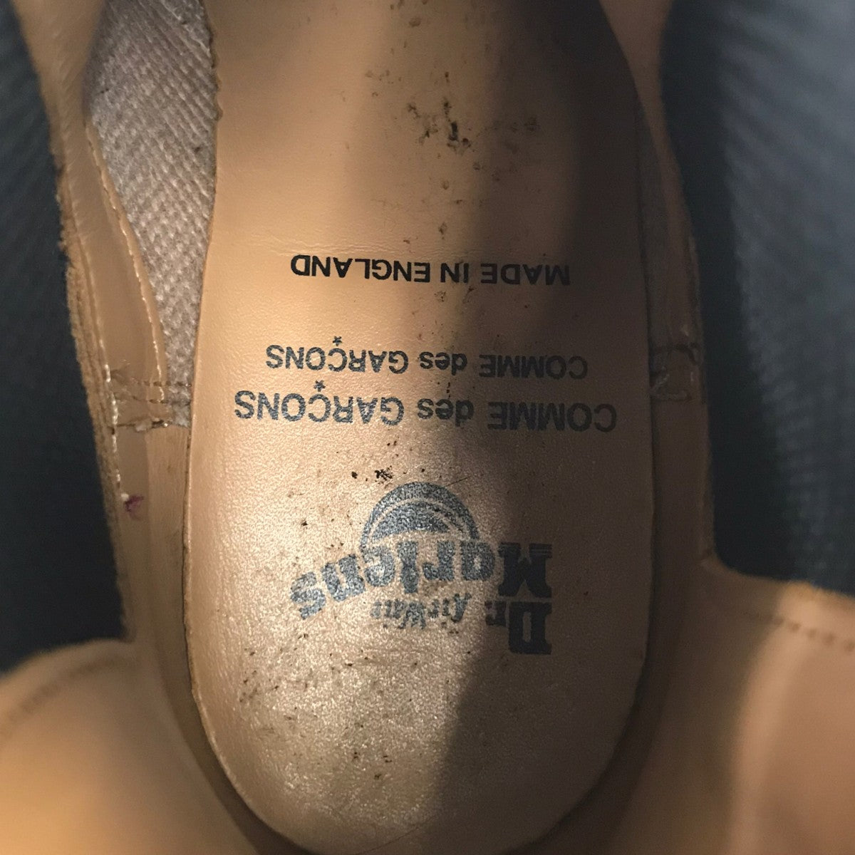 Dr．Martens×COMME des GARCONS COMME des GARCONS サイドゴアシューズ 古着・中古-6枚目のアイテム画像