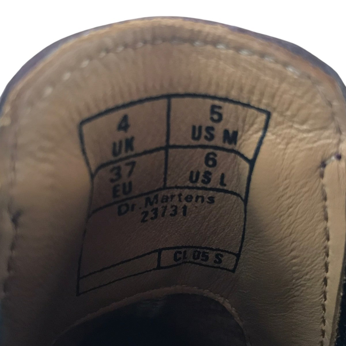 Dr．Martens×COMME des GARCONS COMME des GARCONS サイドゴアシューズ 古着・中古-7枚目のアイテム画像