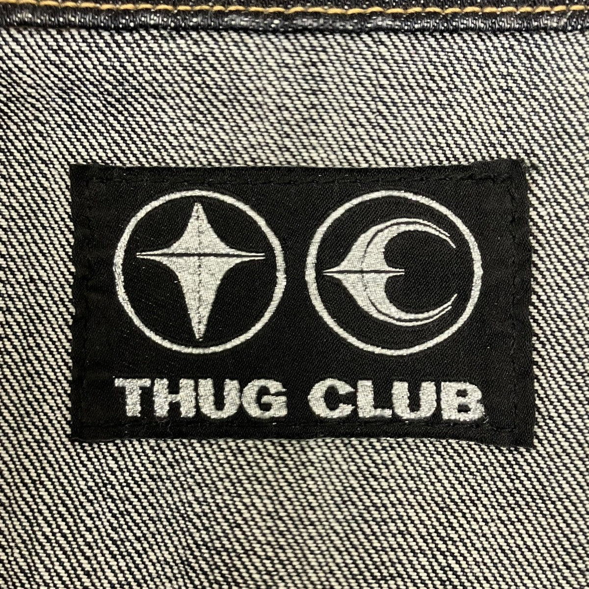 THUG CLUB THUG CLUB BURN DOWN DENIM JACKET デニムジャケット 古着・中古-7枚目のアイテム画像