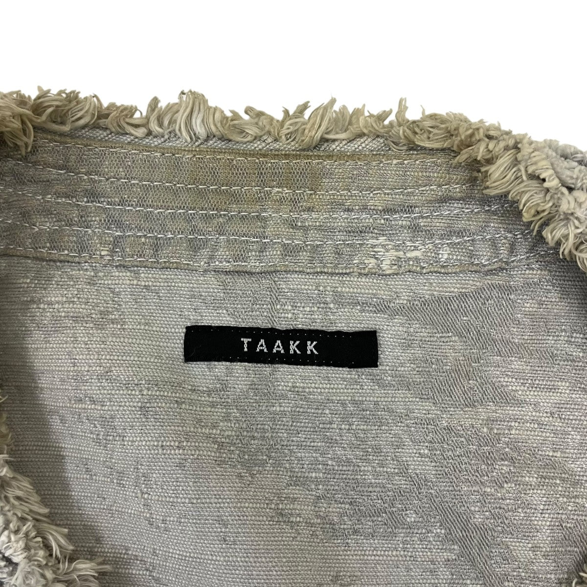 TAAKK SHORT DENIM JACKETデニムジャケットTA25SS-BL014 古着・中古-7枚目のアイテム画像