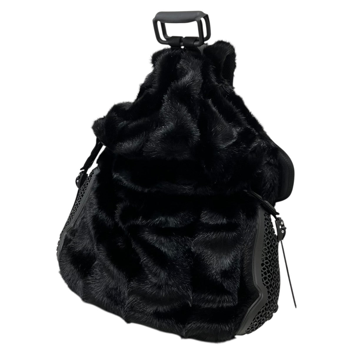 faux fur backpack バックパック